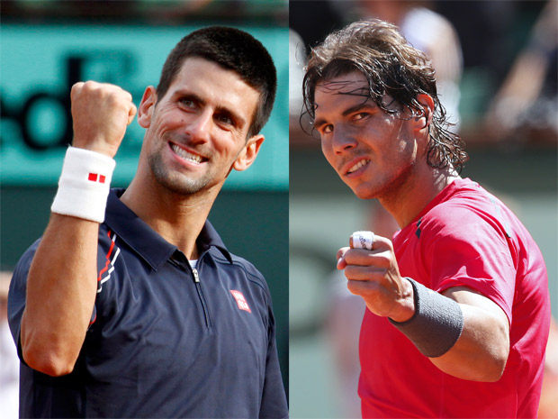 Rafael Nadal vs. Novak Djokovic in French Open 2012 Final Preview Новак Джокович и Рафаэль Надаль сразятся в полуфинале Ролан Гаррос