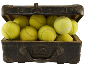 Основной инвентарь для игры в теннис