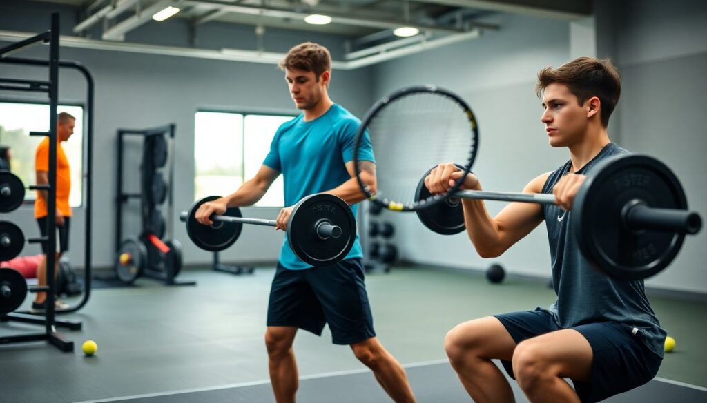 Тренировки для теннисистов: упражнения на силу, выносливость и координацию - иллюстрация