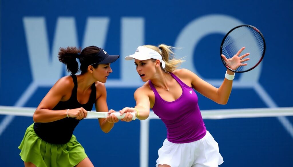 Женский теннис: выдающиеся спортсменки и их достижения - иллюстрация