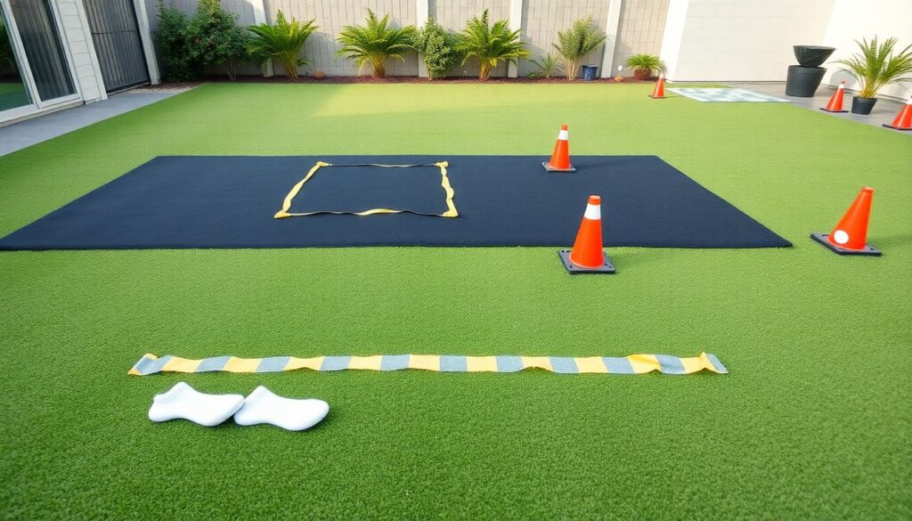 - Работа ног: лучшие дриблы и лестницы для взрывного старта и торможения - иллюстрация