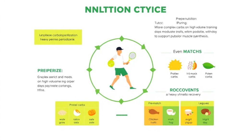 - Питание и восстановление теннисиста: от матча до микроциклов - иллюстрация