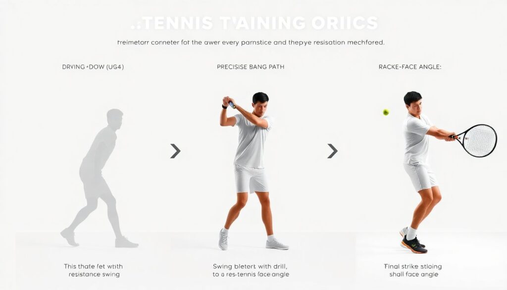 - Домашние тренировки без корта: резинки, shadow swings и контроль ударов - иллюстрация