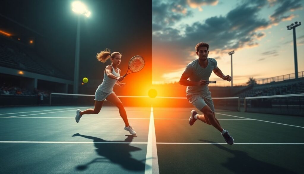 - Женский vs мужской теннис: различия в тактике, физподготовке и ритме игры - иллюстрация