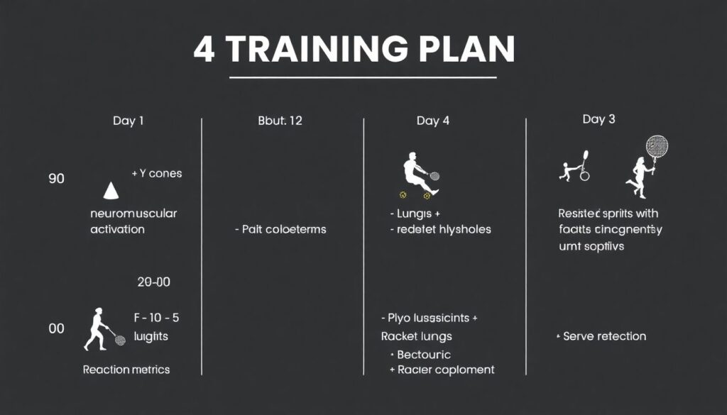 - Топ-10 упражнений на корте для улучшения ног и реакции - иллюстрация