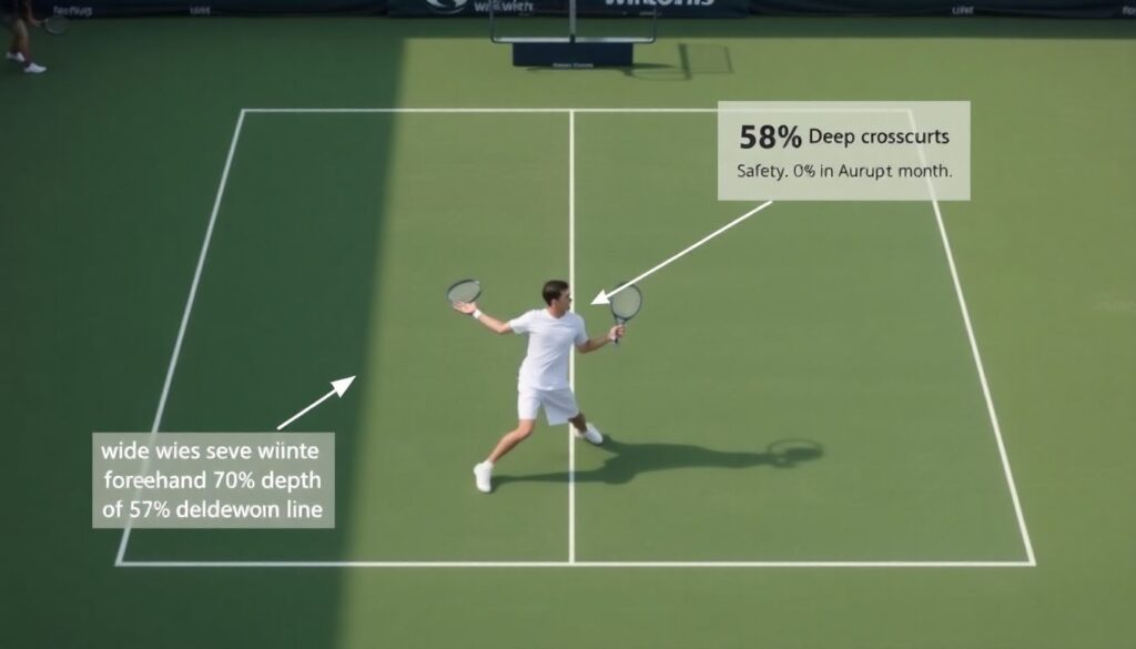 - Стратегия одиночного матча: построение розыгрыша от сильных сторон - иллюстрация