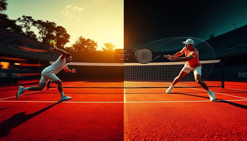 - Эволюция тактики женского тенниса: скорость, спин и вариативность розыгрышей - иллюстрация