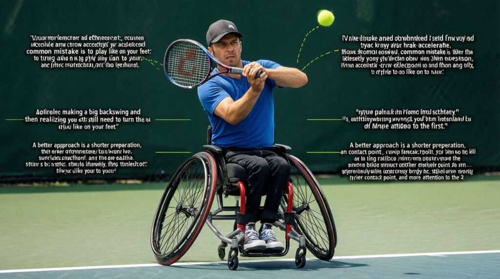 - Колясочный теннис и пара-теннис: особенности техники и соревнований - иллюстрация