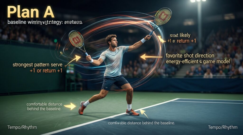 Тактика на корте: зачем нужен план «А», «B» и «C» в одном матче - иллюстрация