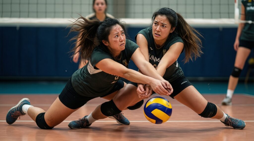 Приём подачи: ключевые приёмы, позиционирование и тайминг - иллюстрация