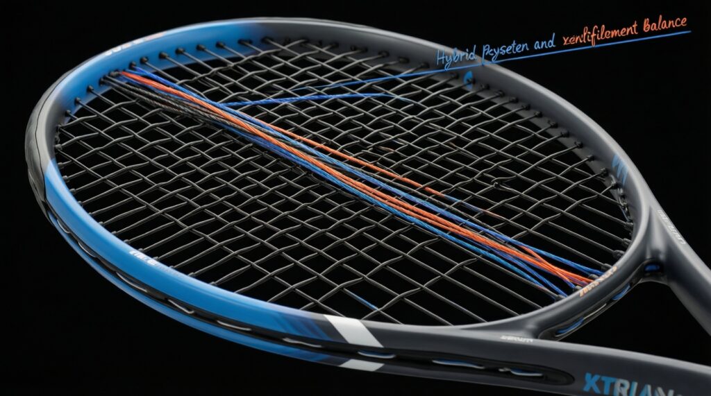 Струны и натяжка: как они влияют на контроль, мощность и вращение - иллюстрация