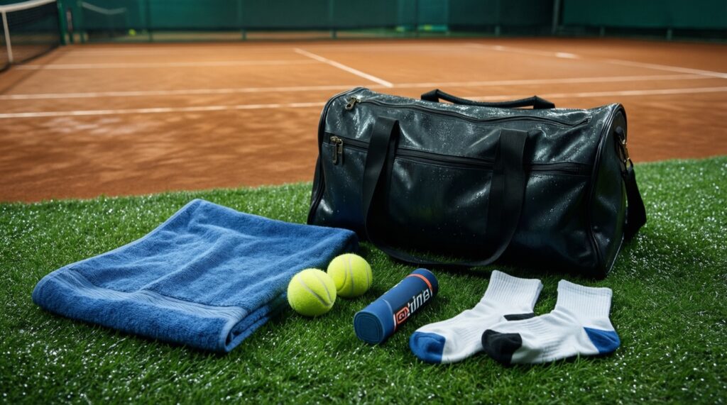 Теннисная обувь и экипировка: что действительно важно для разных покрытий - иллюстрация