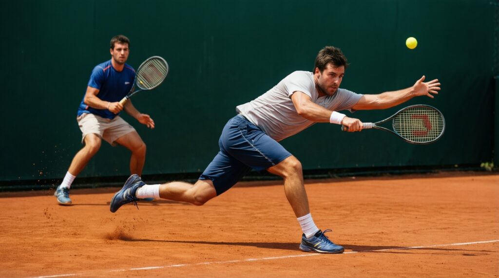 Тактика одиночного матча: построение розыгрыша против разных типов соперников - иллюстрация