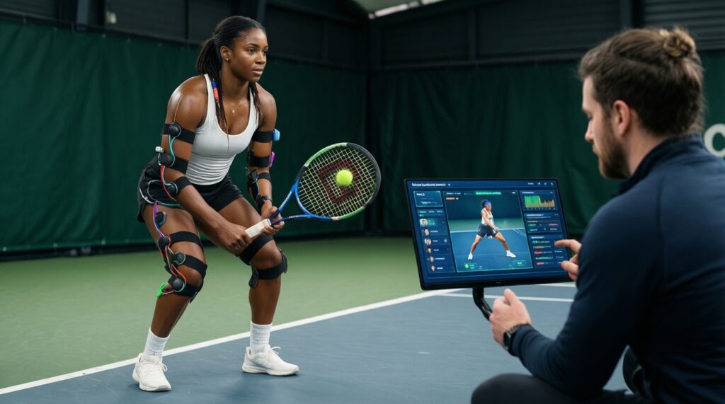Современный теннис: тренды, аналитика, скорость игры и влияние технологий (Hawk-Eye, статистика) - иллюстрация