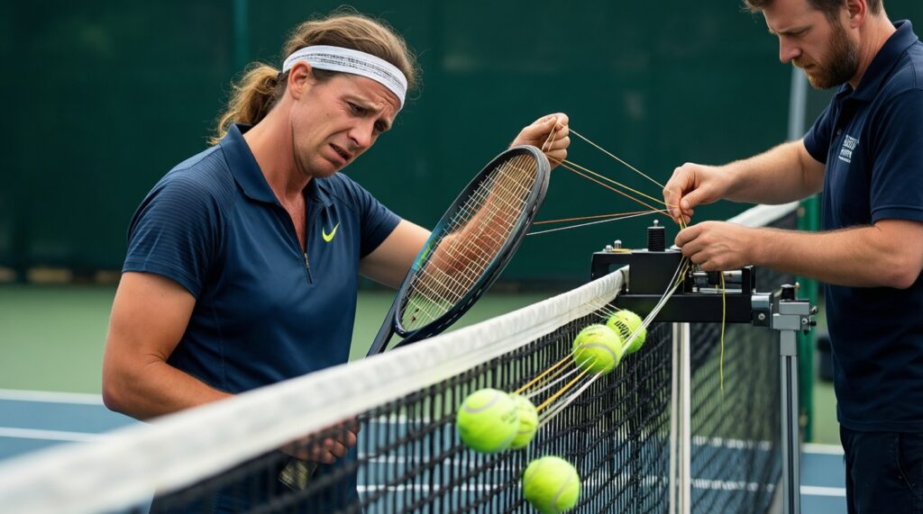 Как выбрать ракетку под свой уровень и стиль: вес, баланс, струны - иллюстрация