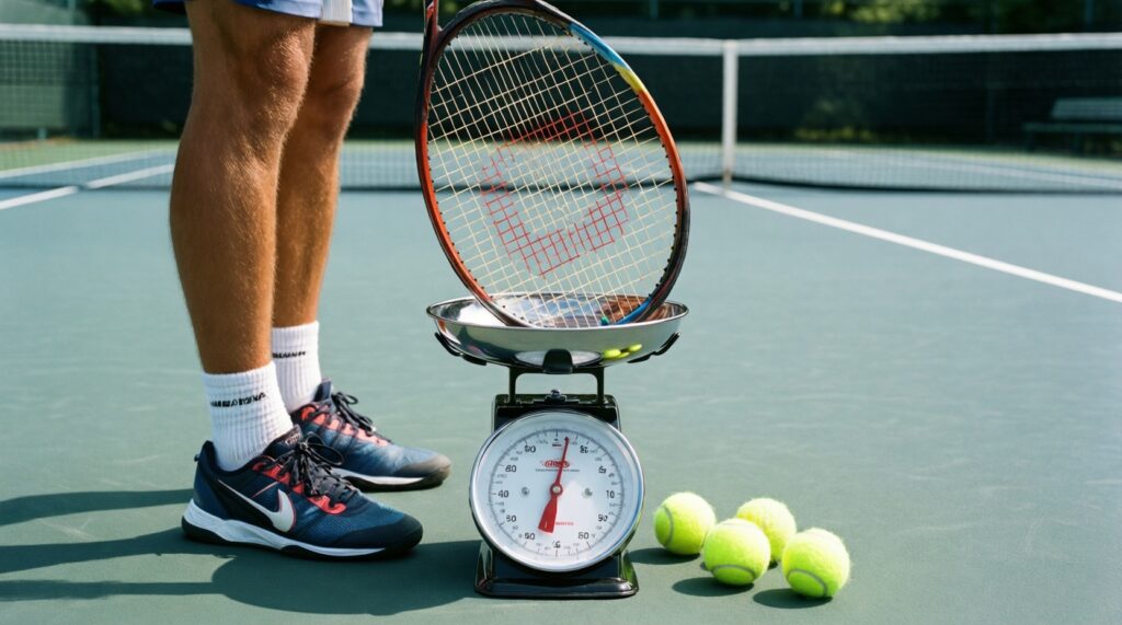 Как выбрать ракетку под свой уровень и стиль: вес, баланс, струны - иллюстрация