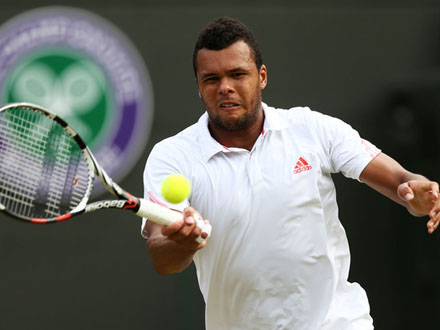 Жо-Вилфрид Цонга вышел в полуфинал Уимблдона