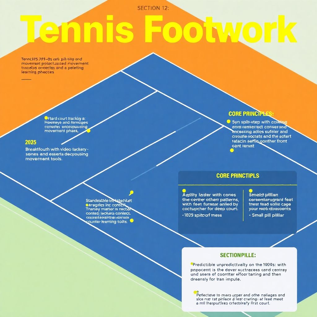 Футворк теннисиста на корте: эффективные паттерны перемещений и тренировки