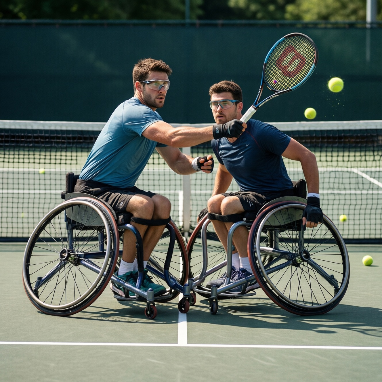 Колясочный теннис и пара-теннис: особенности техники и соревнований