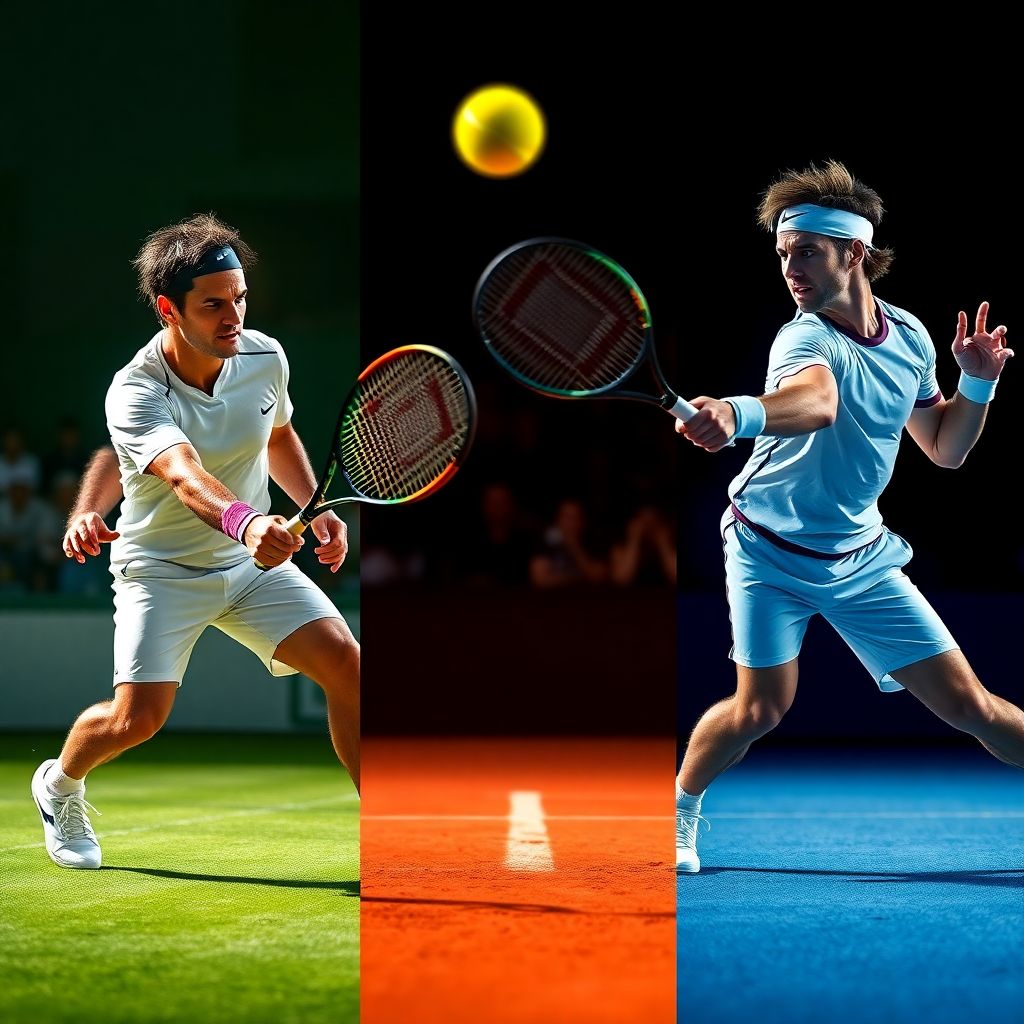 Истории великих матчей Федерера, Надаля и Джоковича: их тактические дуэли