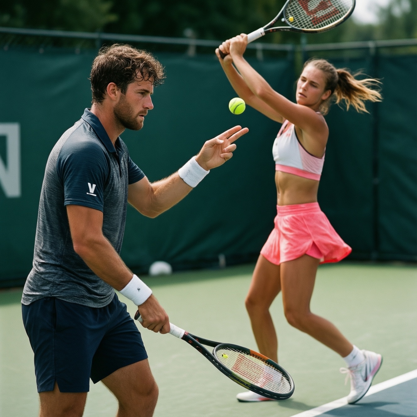 Тактика одиночного матча: построение розыгрыша против разных типов соперников