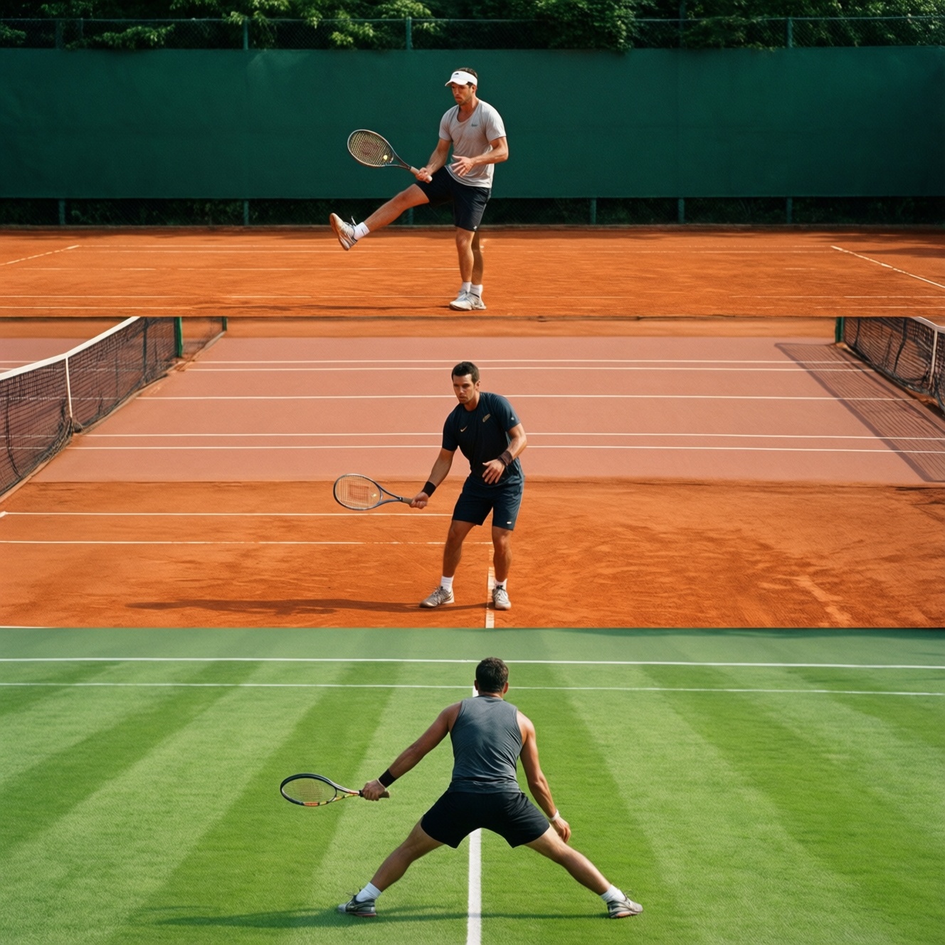 Как играть на разных покрытиях: грунт, хард и трава — особенности и адаптация